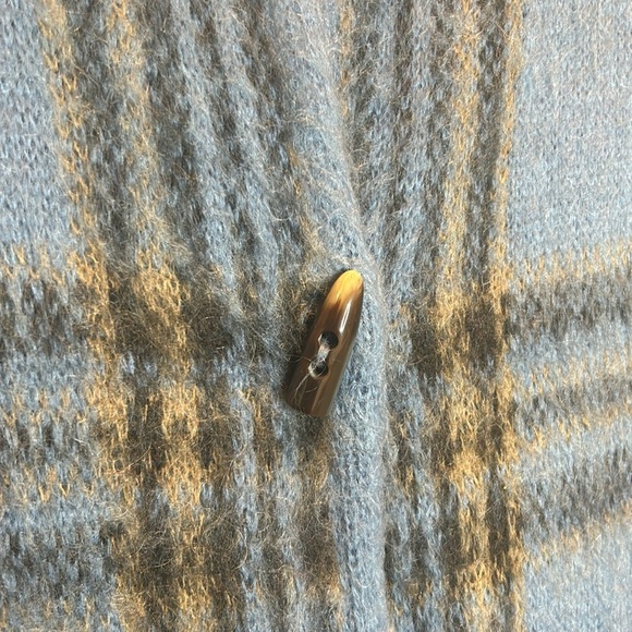 Elsamanda Made in Italy Mohair Blend Cape Poncho One Size Anthropologie - Picture 9 of 16